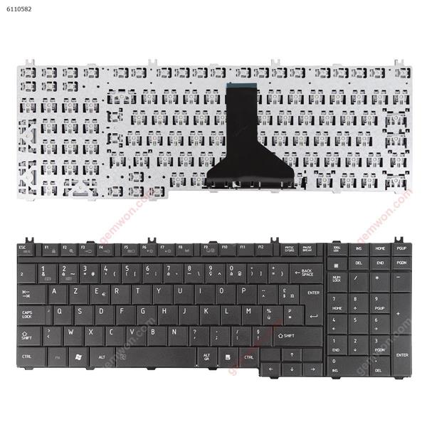 TOSHIBA Satellite A500 F501 P505 BLACK  （Without Foil  ，OEM   ）  FR V101670AK Laptop Keyboard (OEM-B)