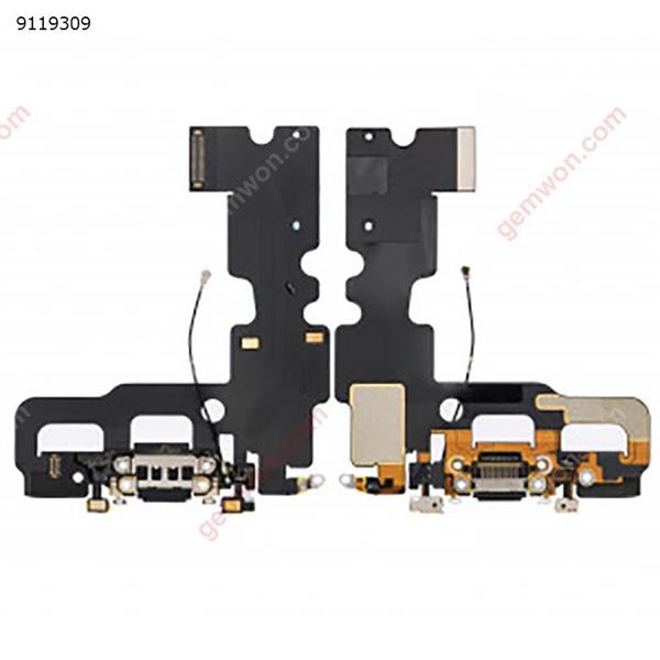 Charging Port Audio Flex Cable for iPhone 7(Black) Ribbon Replacement Repair Spare Parts iPhone Replacement Parts iPhone 7 Parts