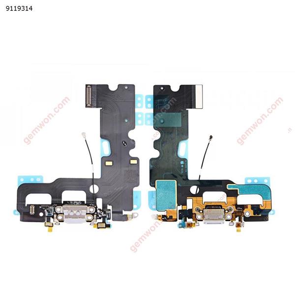 Charging Port Audio Flex Cable for iPhone 7 White Replacement Repair Spare Parts iPhone Replacement Parts iPhone 7 Parts