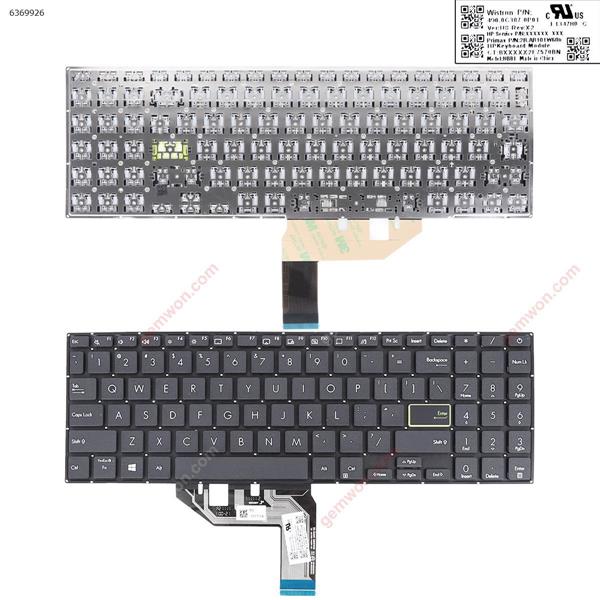 ASUS VivoBook 15 S533 X513 M513 M5600IA E510  BLACK (Win8) US NSK-W45SB 01 P/N 9Z.NG060M801 0KNB0-F124US00  12062894-0019190000793 Laptop Keyboard (Original)