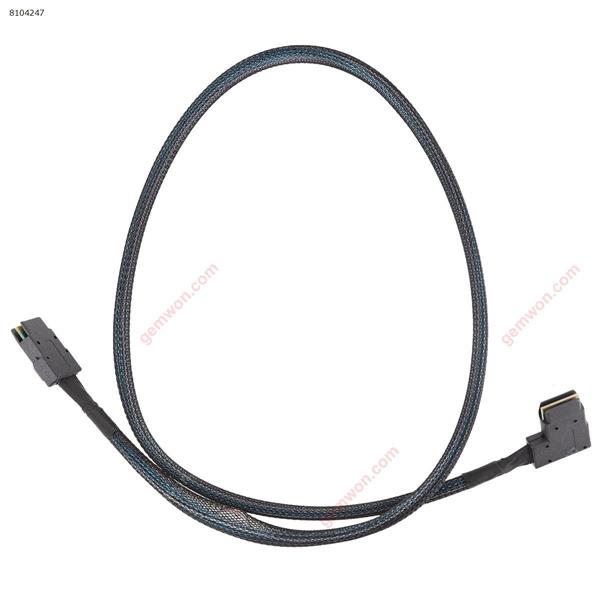Sas8087 to SFF-8087 straight to right bend SAS3.0 connection cable inside the server chassis Other Cable N/A