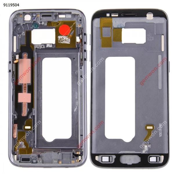 Front Housing LCD Frame Bezel Plate for Galaxy S7 / G930(Grey) Samsung Replacement Parts Galaxy S7 Parts