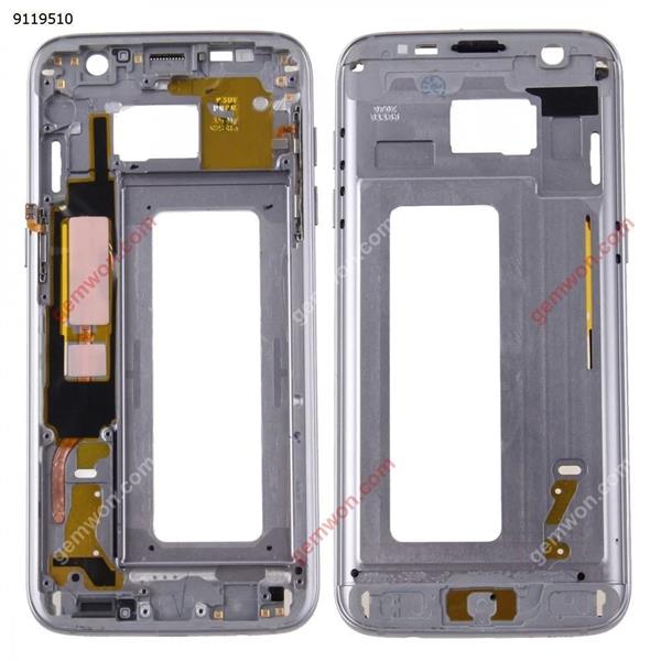 Front Housing LCD Frame Bezel Plate for Galaxy S7 Edge / G935(Grey) Samsung Replacement Parts Galaxy S7 edge Parts