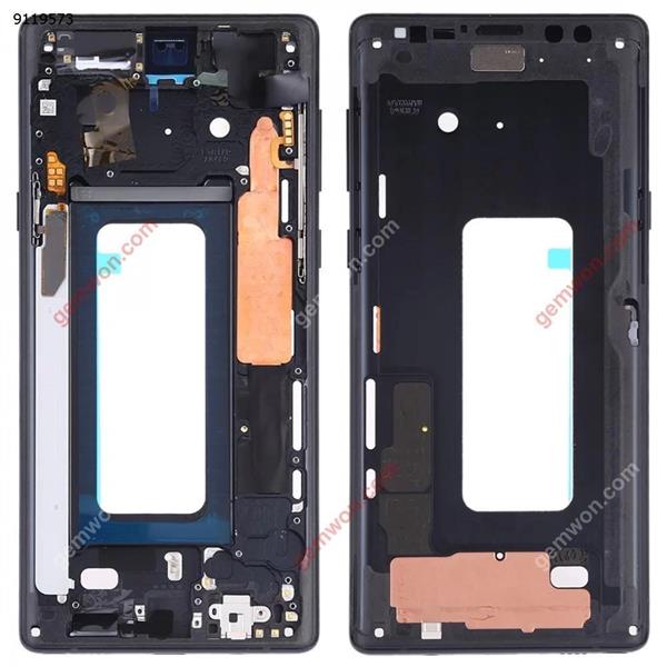 Middle Frame Bezel Plate with Side Keys for Samsung Galaxy Note9 SM-N960F/DS, SM-N960U, SM-N9600/DS (Black) Samsung Replacement Parts Galaxy Note9 Parts
