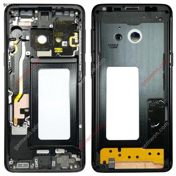 Middle Frame Bezel for Galaxy S9 G960F, G960F/DS, G960U, G960W, G9600 (Black) Samsung Replacement Parts Galaxy S9 Parts