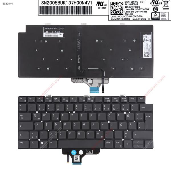 DELL Latitude 13-7300 7320 E7320 5320 7300 5310 5300 2-in-1 BLACK (Backlit Win8)  GR 05X40C SG-A2730-2DA 21041001739 9Z.NFVBC.B0G SK-EVBBC 0G P/N 07PN7C PK132EQ1C18 Laptop Keyboard (Original)