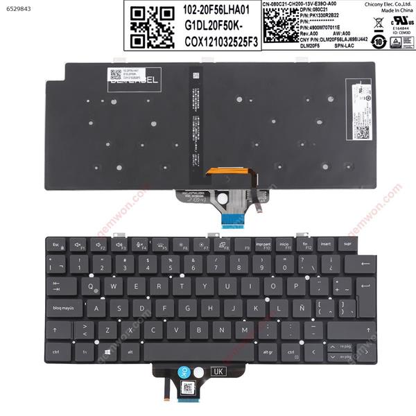 DELL Latitude 13-7300 7320 E7320 5320 BLACK (Backlit Win8)  LA 080C21 PK1330R2B22 4900M707011E Laptop Keyboard (Original)