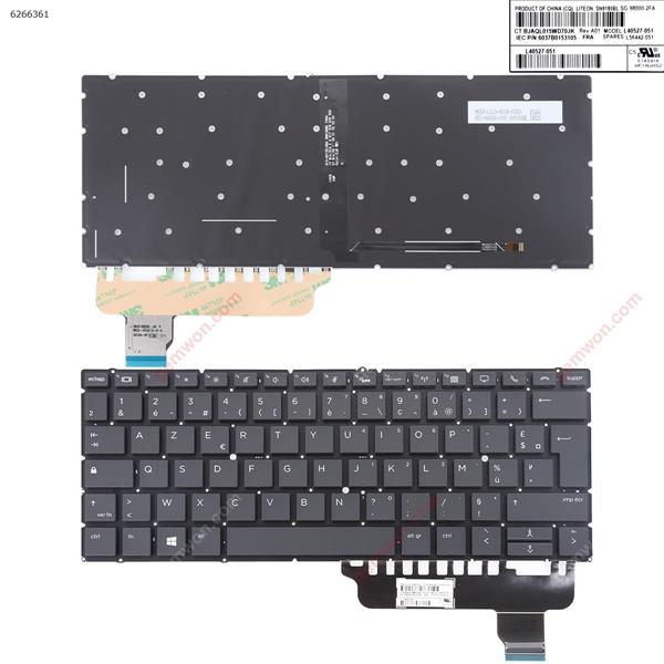 HP EliteBook x360 830 G5 x360 830 G6 BLACK（Backlit，Only fit X360 Series， Win8） FR L40527-051 P/N：6037B0153105 Laptop Keyboard (OEM-A)