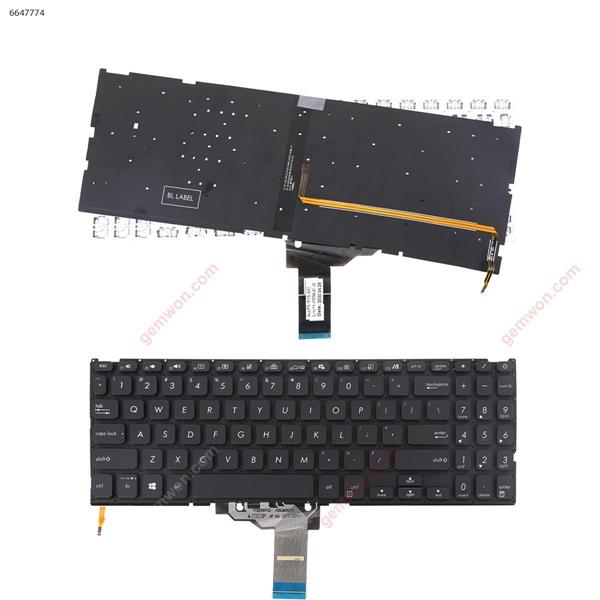 Asus Vivobook FL8700F FL8700 FL8700FB BLACK(Backlit Win8) US N/A Laptop Keyboard (Original)