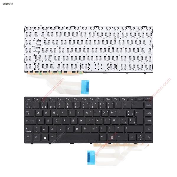 HP Probook 430 G5 440 G5 445 G5 BLACK FRAME BLACK （Without Foil Win8） SP N/A Laptop Keyboard (OEM-A)