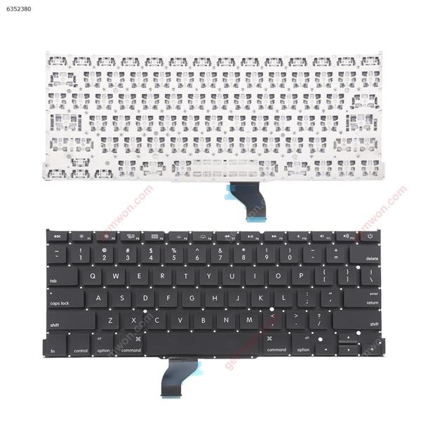 APPLE MacBook Pro A1502 BLACK(without Backlit) US N/A Laptop Keyboard (OEM-A)