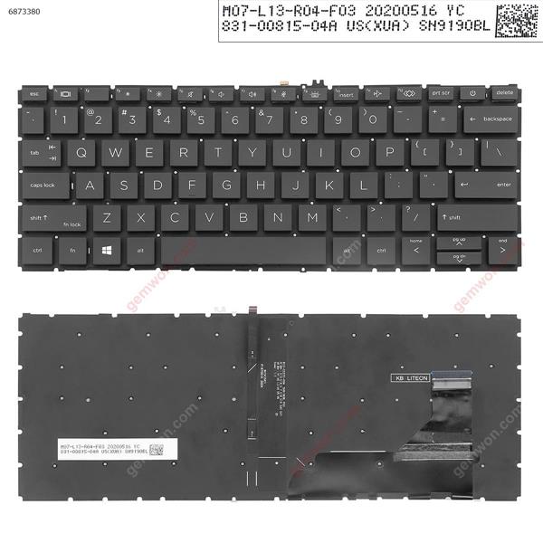 HP EliteBook 830 G7 BLACK (Backlit Win8) US L85737-001 P/N 6037B0161601 Laptop Keyboard (Original)