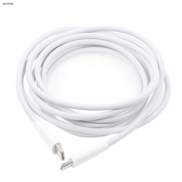 Type-c to type-c fast charging data cable 100W 2 meters white TPE material suitable for Huawei Xiaomi mobile phone Charger & Data Cable 100W  2米