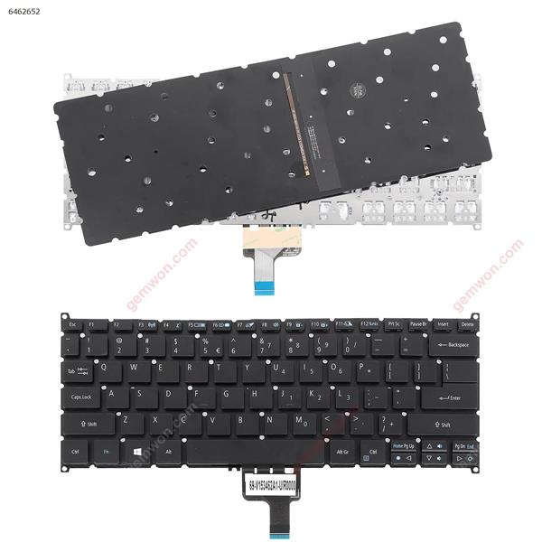 Acer aspire R14 R5-471T R5-431T R7-372T BLACK (Backlit）WIN8 US 69-V153462A1-UIR0000 Laptop Keyboard (OEM-A)