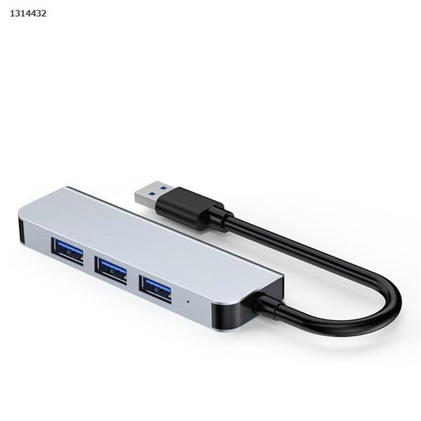 High-speed USB3.0 hub for Apple notebook 4 in 1 USB C Hub Aluminum alloy docking station USB HUB BYL-2013U