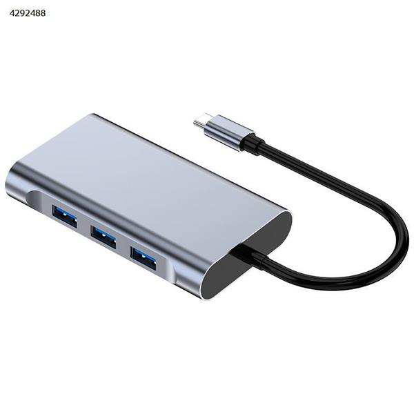 Best type-c 7 in 1 USB3.0 hub suitable for Huawei Apple notebook PD fast charge type-c expansion docking station USB HUB BYL-2111