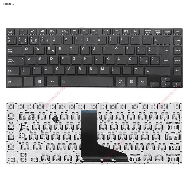 TOSHIBA L830  L840 GLOSSY FRAME BLACK(For Win8) SP AEBY3P01010-SP MP-11B26E0-920W Laptop Keyboard ( )