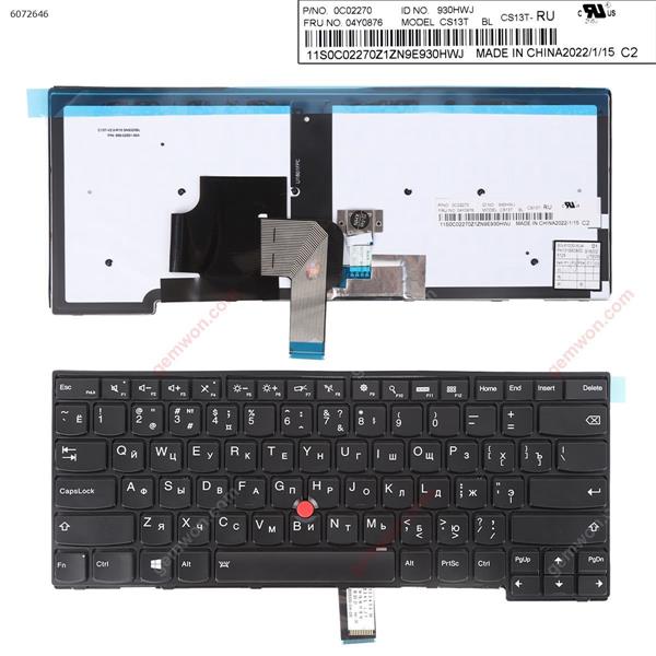 IBM Thinkpad T440 T440P T440S T450 T450s T431s E431( Backlit with point stick Win8)OEM RU CS13T P/N 0C02270 Laptop Keyboard ()