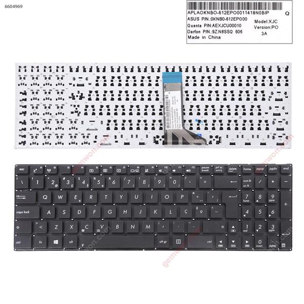 ASUS X551 BLACK(Without FRAME,Without Foil,Win8) PO 9Z.N8SSQ.806  0KNB0-612EP000 Laptop Keyboard ( )