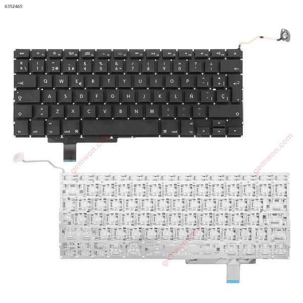 APPLE MacBook Pro A1297 BLACK(without Backlit) SP N/A Laptop Keyboard (OEM-A)