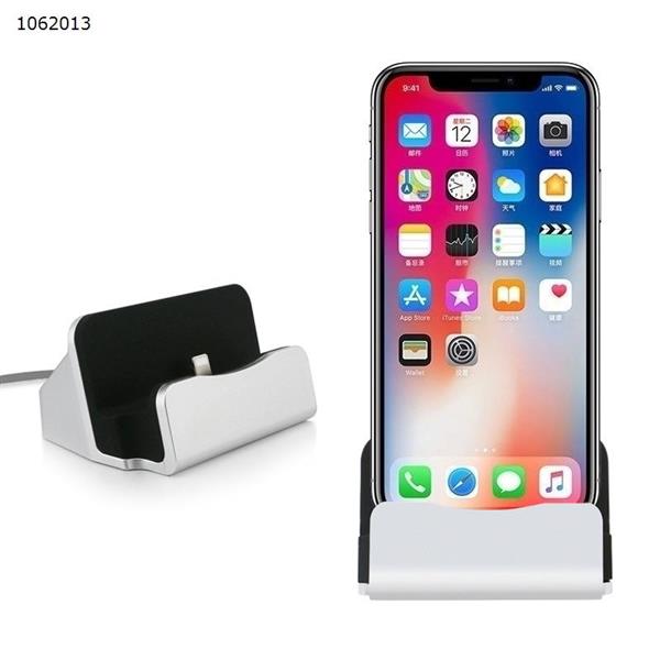 Mobile phone cradle charger suitable for Android type-c mobile phone charging base desktop mobile phone cradle charger black Charger & Data Cable N/A