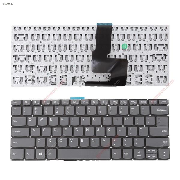 Lenovo IdeaPad 330-14ikb  GRAY win8(Without FRAME) US SN20N0459116  AE08L010  NSK-BZ1SQ Laptop Keyboard (OEM-B)
