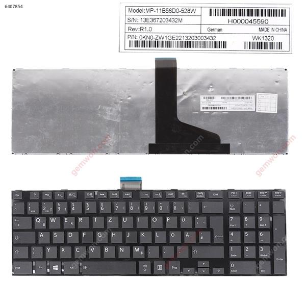 TOSHIBA L850 GLOSSY FRAME BLACK(For Win8) GR MP-11B56D0-528W 0KN0-ZW1GE22132 Laptop Keyboard (OEM-B)
