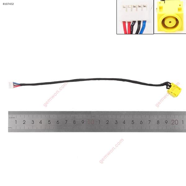 The DC power jack cable harness connector is suitable for Lenovo b480 b490 v480 m490 m495. DC Jack/Cord PJ756