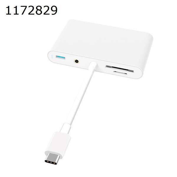 USB Hub PD Charger Type C Port Computer Converter with new type Laptop type-c hub 7 in 1 Docking Station USB HUB PP7R
