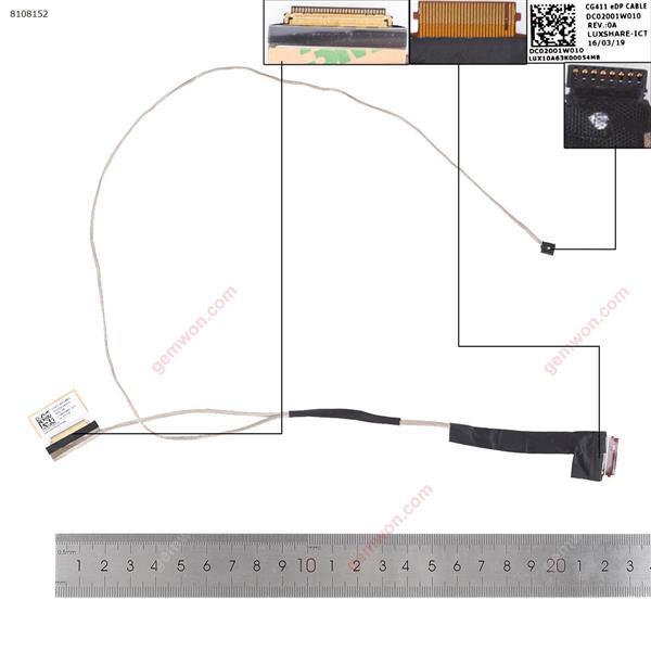 Lenovo Ideapad 310-14isk 310-14 CABLE LVDS de LCD. LCD/LED Cable DC02001W010   DC02001W020