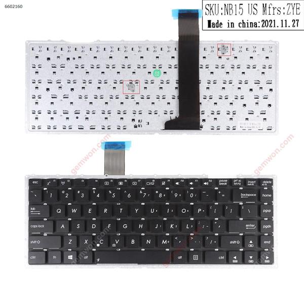 ASUS X401 BLACK(For Win8) US AEXJ1U01210 Laptop Keyboard (OEM-B)