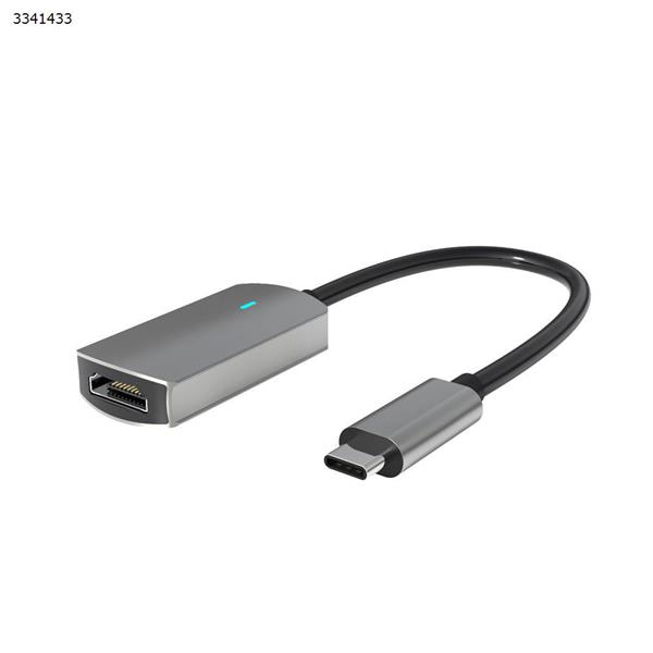 USB Charger hub Type-C to HDMI 4K60hz USB hub charger Fast charge 1 port Aluminum alloy docking station USB HUB BX-1H 4K 60hz