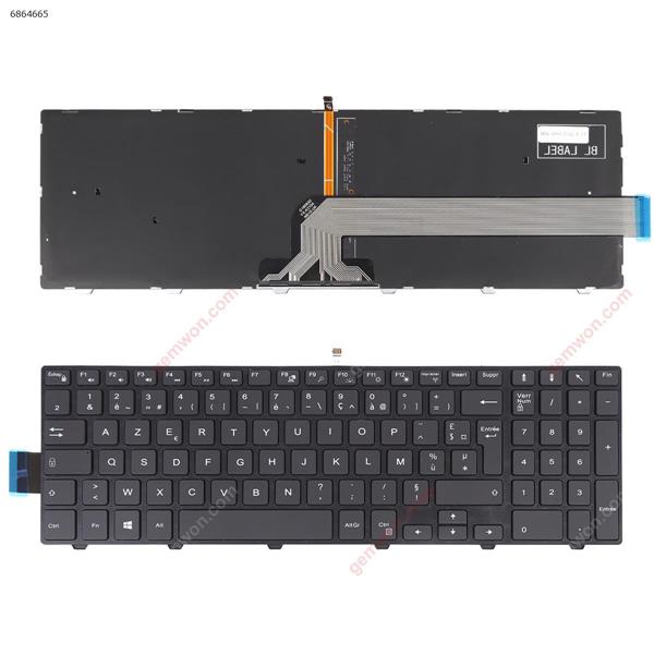 Dell Inspiron 15-5000 Series 5547 5521 5542 BLACK FRAME BLACK (Backlit，Win8) FR LR0-UK B01 6K+NBB0M01U T0WX8 46H.059KB.0005 Laptop Keyboard (A+)