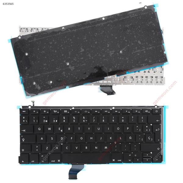 APPLE MacBook Pro A1502 BLACK( With Backlit Board) SP N/A Laptop Keyboard (OEM-A)