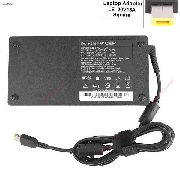 LENOVO 20V15A 300W USB Interface  (High Copy) Laptop Adapter 20V15A 300W USB Interface
