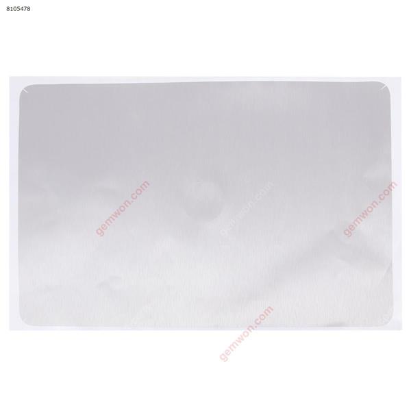 Polyvinyl chloride (PVC) skin sticker cover for HP EliteBook 850 G3, silver brushed, revealing logo Sticker N/A