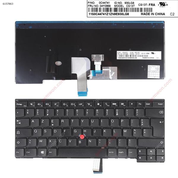 Thinkpad T440 T440P T440S BLACK FRAME BLACK(With Point stick,Win8 ) FR 0C44741  930LB0 CS13T Laptop Keyboard (OEM-B)