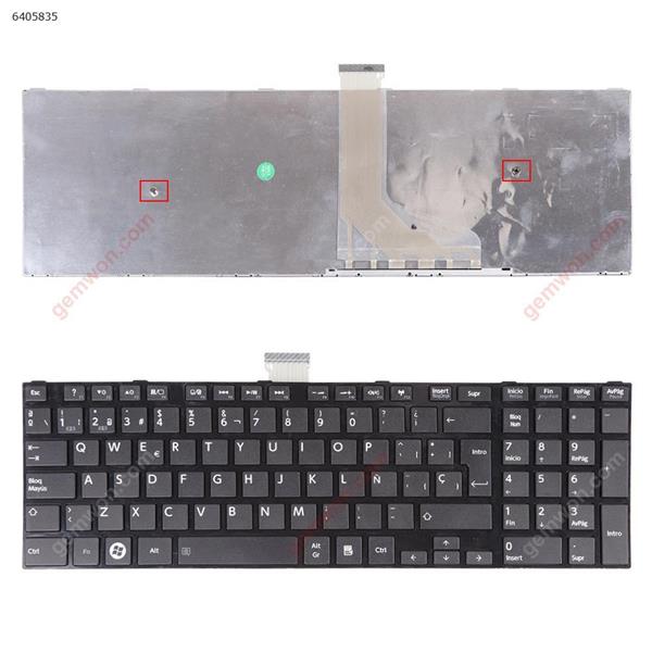TOSHIBA C55-A GLOSSY FRAME BLACK SP MP-11B56E0-930B Laptop Keyboard (OEM-B)