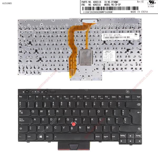 ThinkPad T430 T530 X230 BLACK (For Win8) SP C9-SP P/N 45N2116 45N2151 Laptop Keyboard (OEM-A)