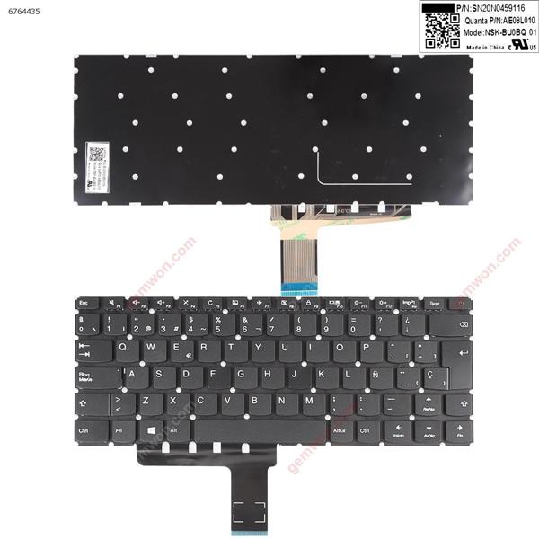 LENOVO Ideapad 110-14IBR BLACK win8 (Without FRAME) SP NSK-BX1SQ 0S  SN20N00459116 AE08L010 Laptop Keyboard (OEM-B)