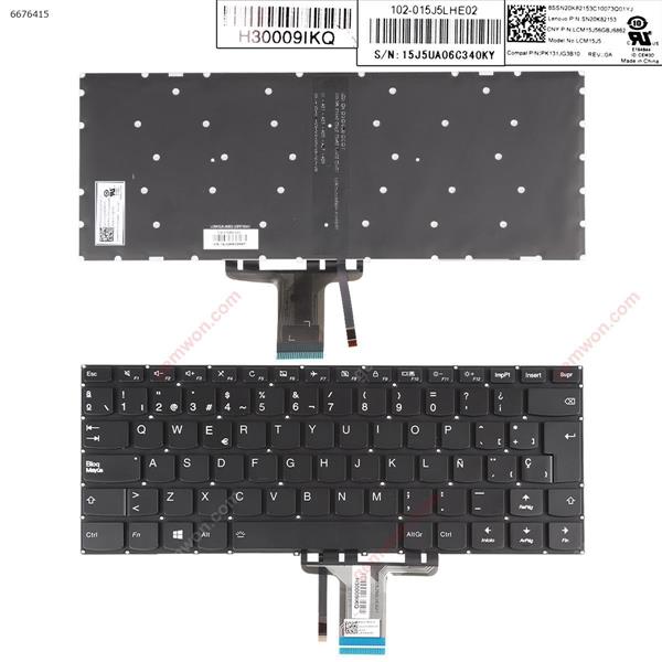lenovo Ideapad 310S-14 310S-14ISK 510S-14IKB 710S-14 BLACK win8(Backlit,Without FRAME) SP 9Z.NCRSN.00S  9Z.NCRSN.00S  NSK-BX1BC  SN20K93009 Laptop Keyboard ( )
