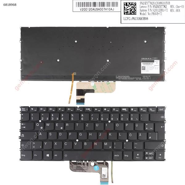 Lenovo IdeaPad Yoga 9 14ITL5 9-14ITL5  BLACK ( Backlit Win8) GR PR4VB-HG P/N SN20Z38069 V200120AK1-HG Laptop Keyboard (Original)