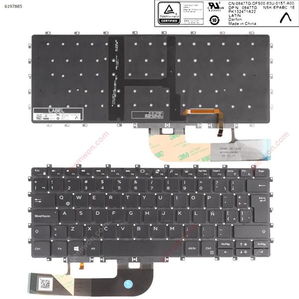 Dell XPS 15 9575 2-in-1,15-9575 BLACK ( without FRAME ， Backlit , win8 ) LA NSK-EPABC 01 P/N 0HC1GN PK132471A00 Laptop Keyboard (Original)