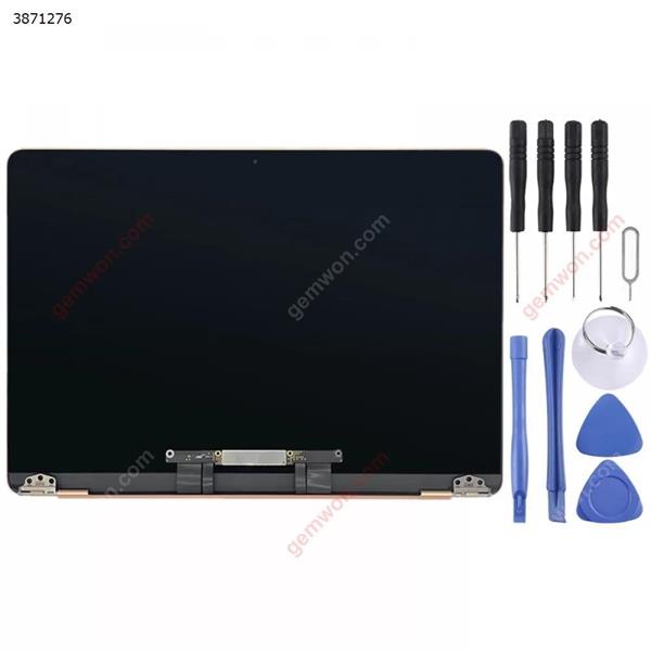 LCD Screen and Digitizer Full Assembly for Macbook Air New Retina 13 inch A1932 (2018) MRE82 EMC 3184 (Gold) Cover A+B+LCD complete Mac Air New Retina 13