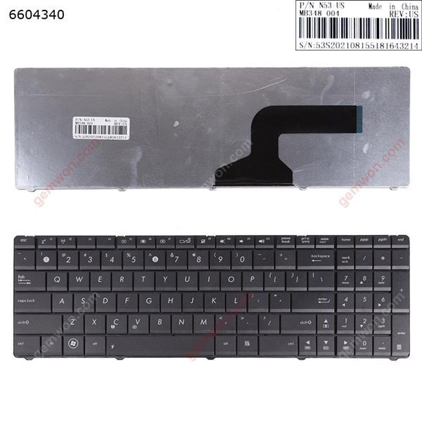 ASUS N53 BLACK	OEM US 002-24S21(S02-2) N53-US PRIDE H3481004 Laptop Keyboard (OEM-B)