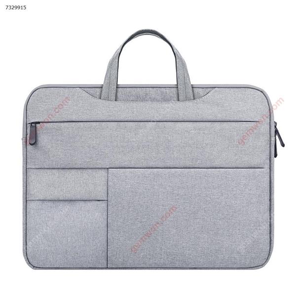 Laptop bag inner bag multi-function business document protective sleeve Apple Lenovo tablet 15.6 inch gray Other BR49