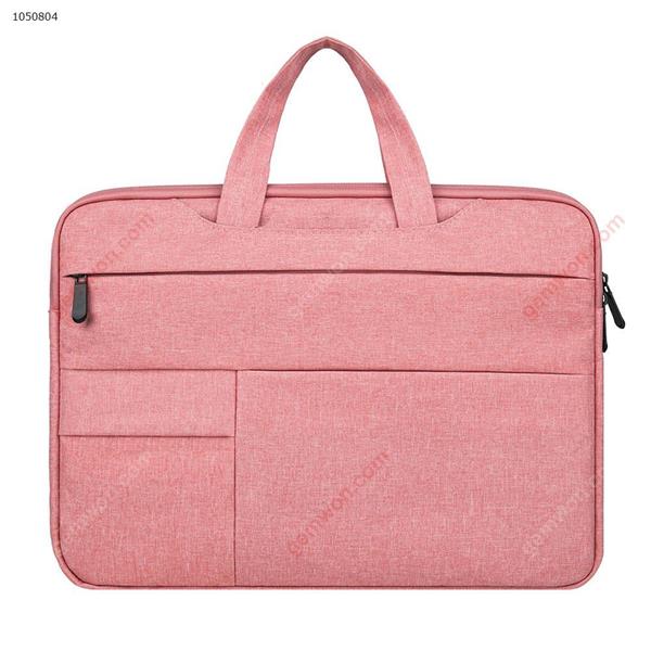 Laptop bag inner bag multi-function business document protective sleeve Apple Lenovo tablet 15.6 inch pink Other BR49