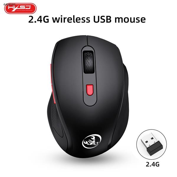 2.4G Wireless Mouse 6 Button Audio Office Mouse Ergonomic Grip T67-2.4G Black Other T67-2.4G