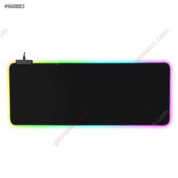 Mouse pad 300*800*4mm computer thickened luminous RGB game competitive keyboard desktop mouse pad Other AL-594084523338