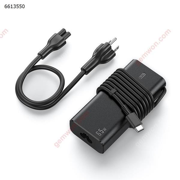 65W USB-C Charger 20V3.25A for Type-C PD Laptop Fast Charging US Plug Laptop Adapter A1756